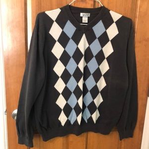 Men’s Argyle Sweater
